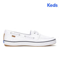 Women's Center III Boat Twill White Sneaker (CNTBT5A111-WF69381)