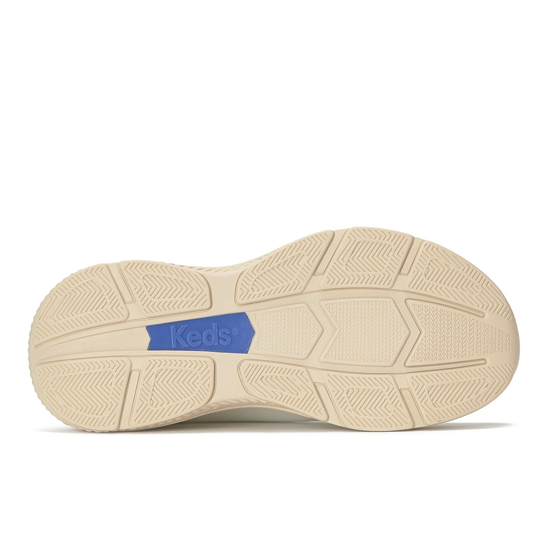 Women's Blissmove Slip On Eng Knit Snow White/Parchment Sneaker (BMSLIP5111-WF69404)