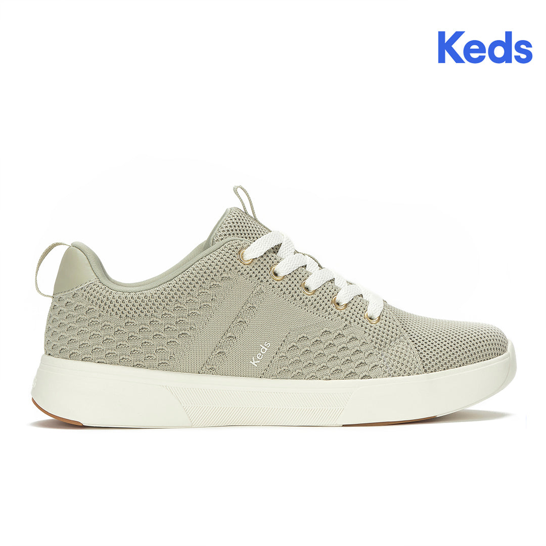 Women's Blisswalk Lace Textured Eng Knit Sage Sneaker (BLISLC5F301-WF69410)