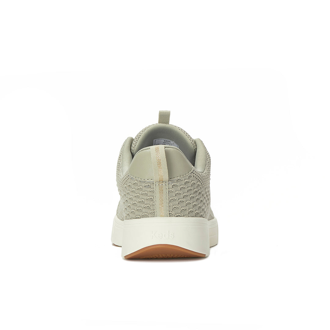 Women's Blisswalk Lace Textured Eng Knit Sage Sneaker (BLISLC5F301-WF69410)