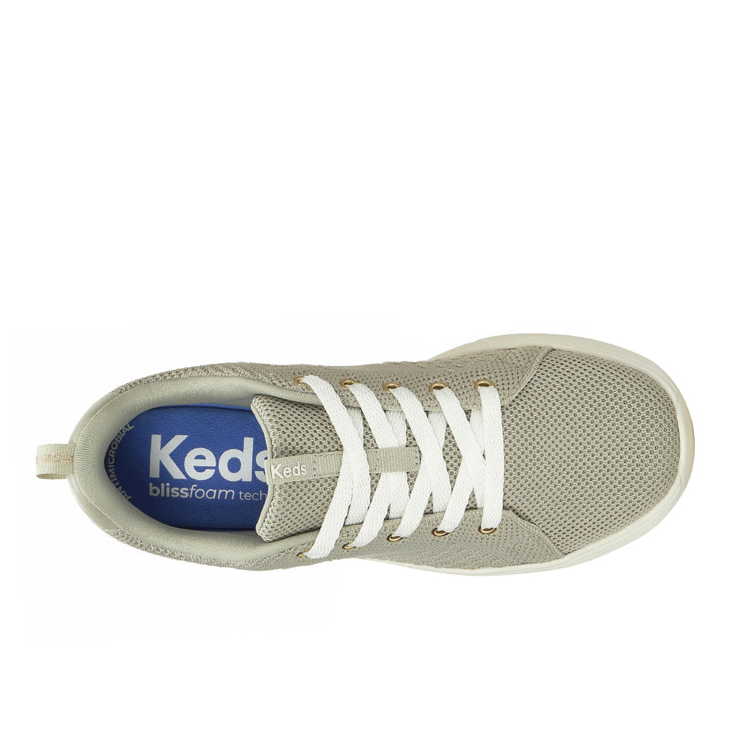 Women's Blisswalk Lace Textured Eng Knit Sage Sneaker (BLISLC5F301-WF69410)