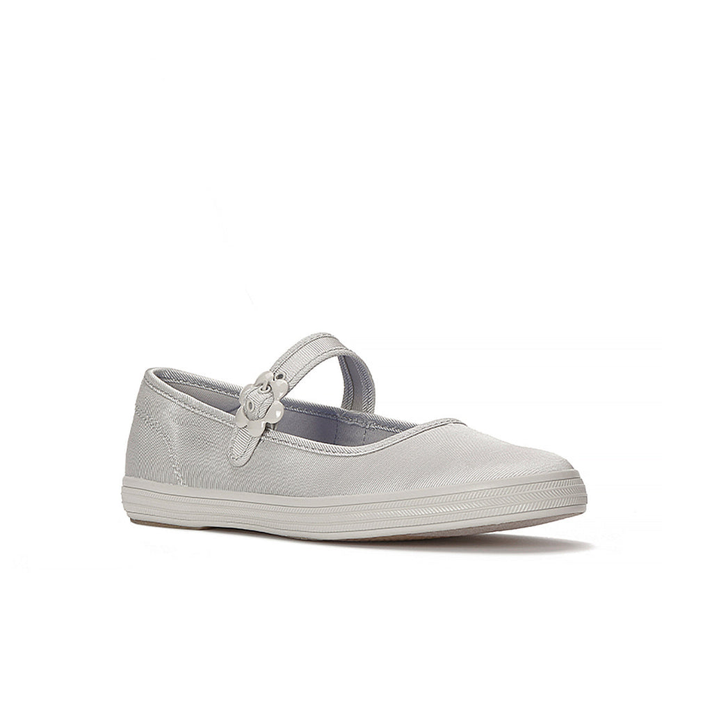 Womens Maisie Mary Jane Grosgrain Light Grey Sneakers (C0MAMJ50600 - WF69590)