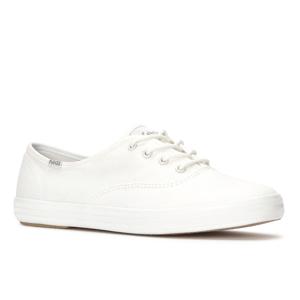 Womens Champion Canvas Water Resistant Snow White Sneakers (CHAMP5K1100-WF69722)