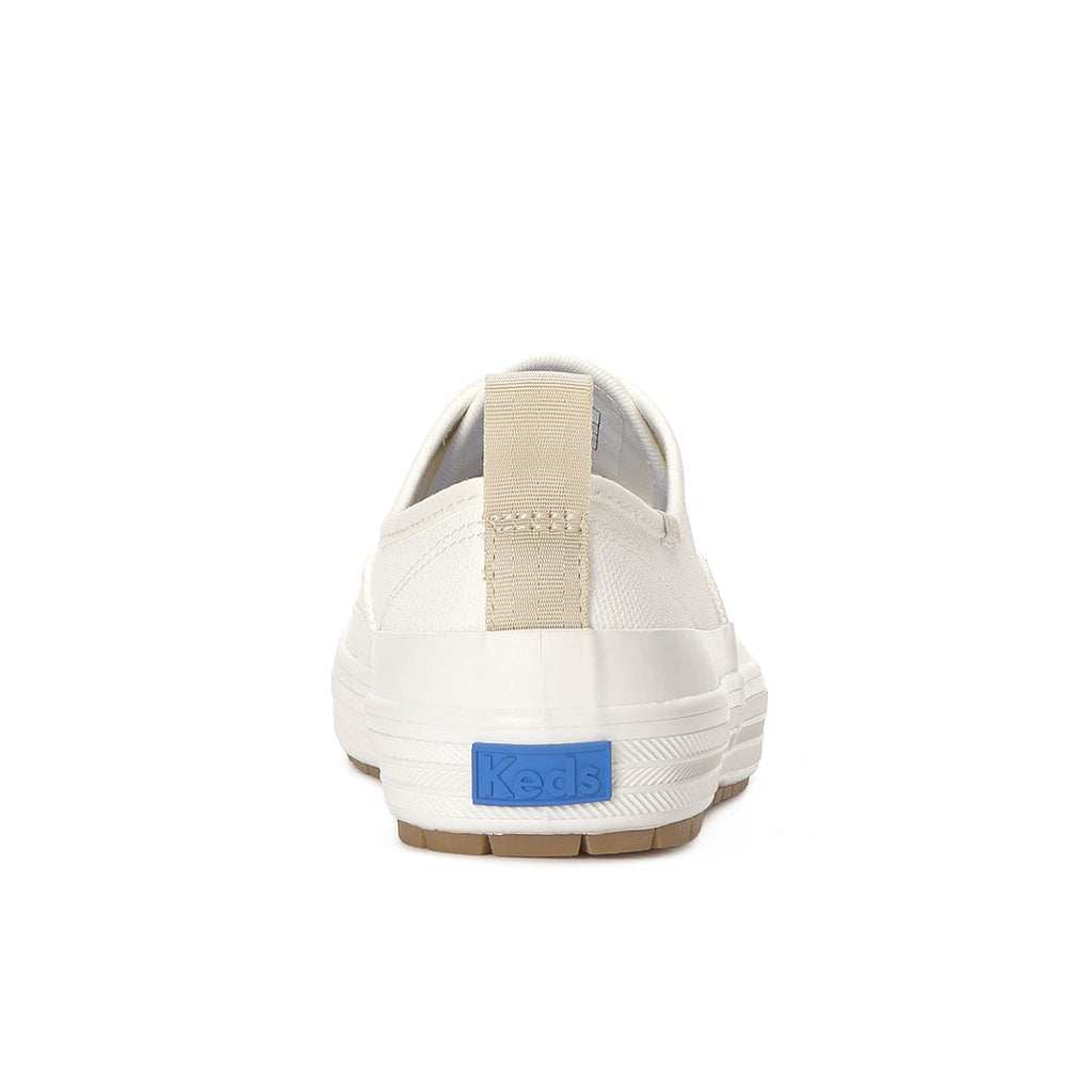 Womens Champion Splash Coated Canvas Snow White Sneakers (CHSPL11110-WF69760)