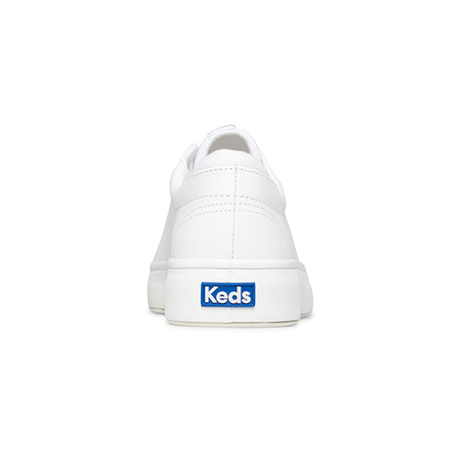Women's Alley Leather White Sneaker (WH65869)