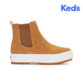 Women's The Platform Chelsea Lug Suede Sneaker Brown (WH67645)