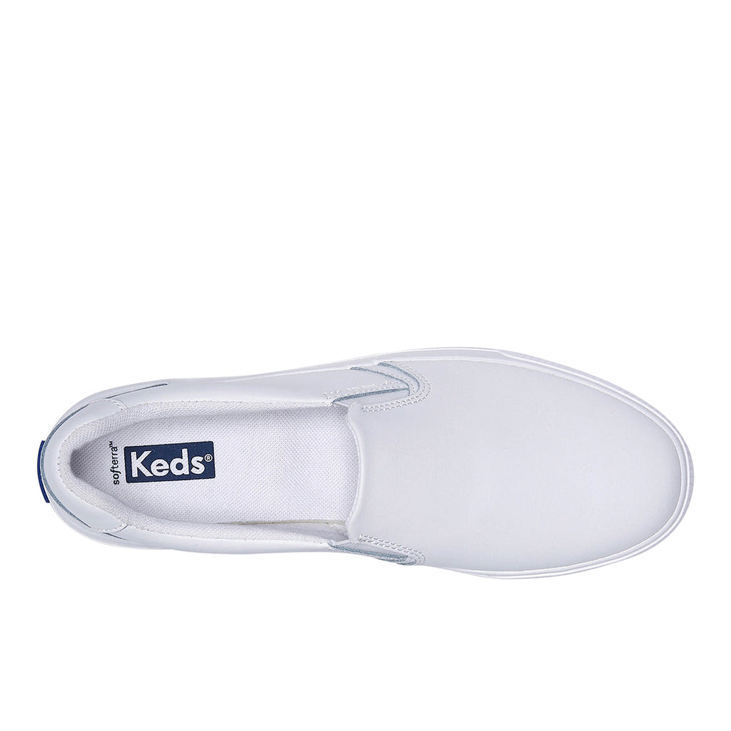 Keds Womens' Pursuit Slip Leather White (WH67977)