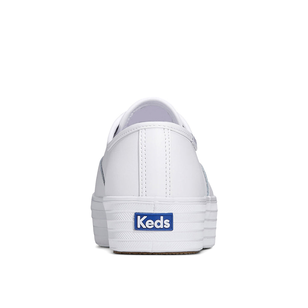Women's Point Leather Sneaker White (WH67982)