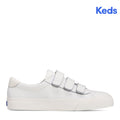 Women's Jump Kick V Leather Pop Foxing SMU Sneaker White/Cream (WH68067)