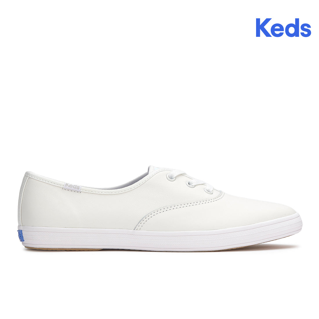 Womens Champion Point Low Leather Sneaker White (WH68334-PNTLO6110)