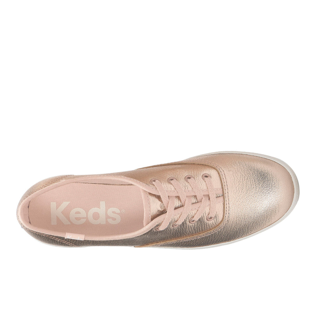 Womens Champion Leather Luxe Sneaker Rose Gold (WH68337-C0CHAMP8B2200)