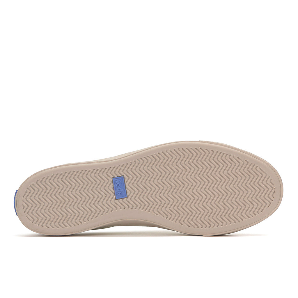 Women's Pursuit Leather Snake Heel Fob Sneaker Egret (WH68391-PRSUIT7280)