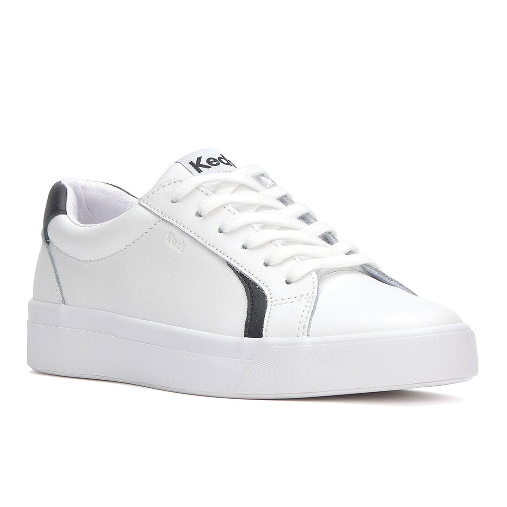 Women's Pursuit Leather Sneaker White/Black (WH68393-PRSUIT6110)