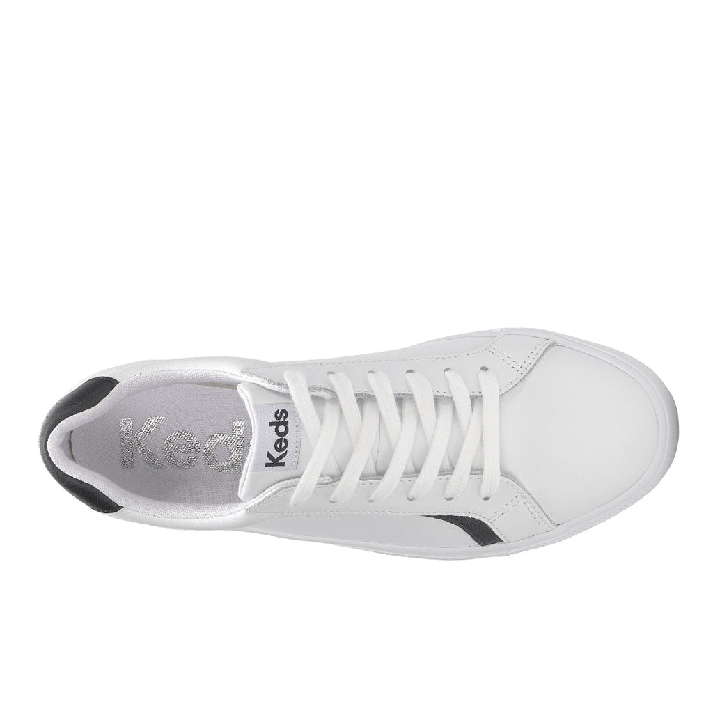 Women's Pursuit Leather Sneaker White/Black (WH68393-PRSUIT6110)