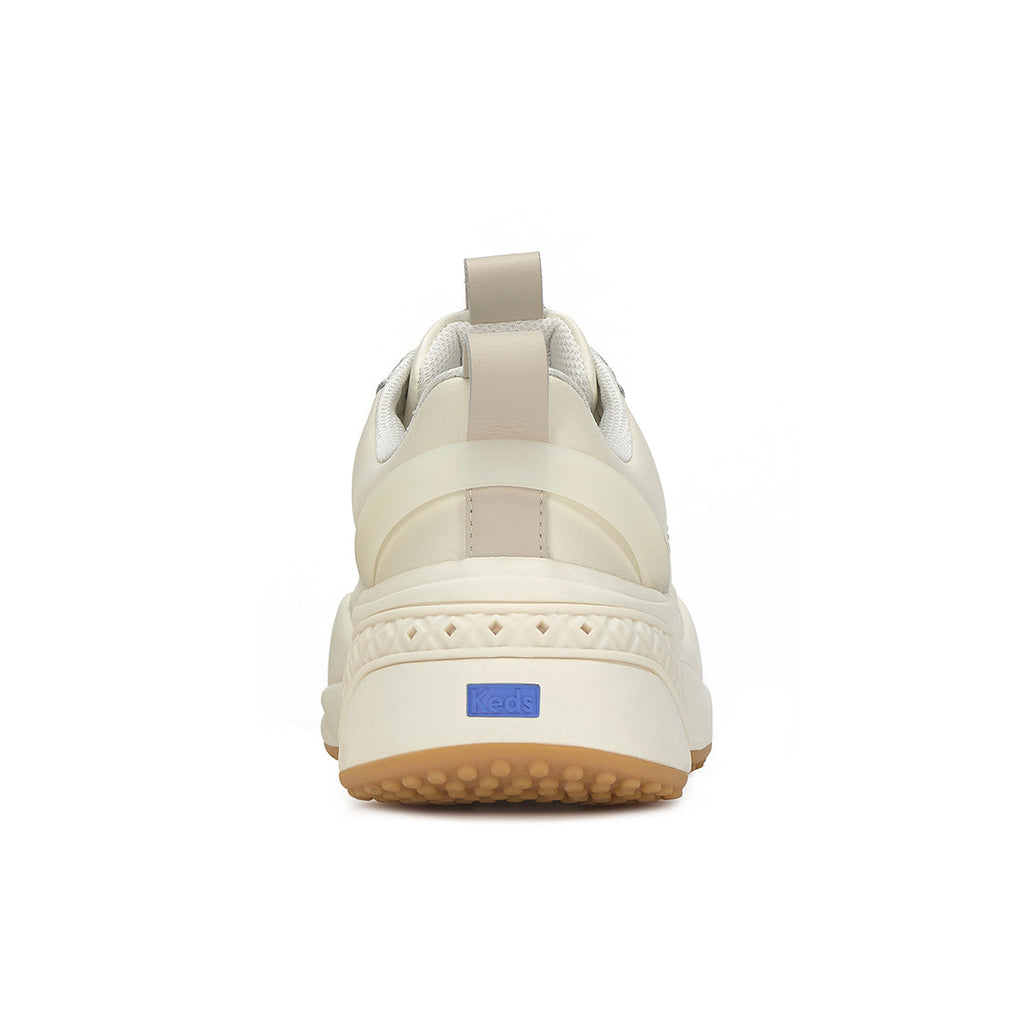 Women's Cross City Trainer Leather Sneaker Egret/Champagne (WH68478-C0CCTRN82700)