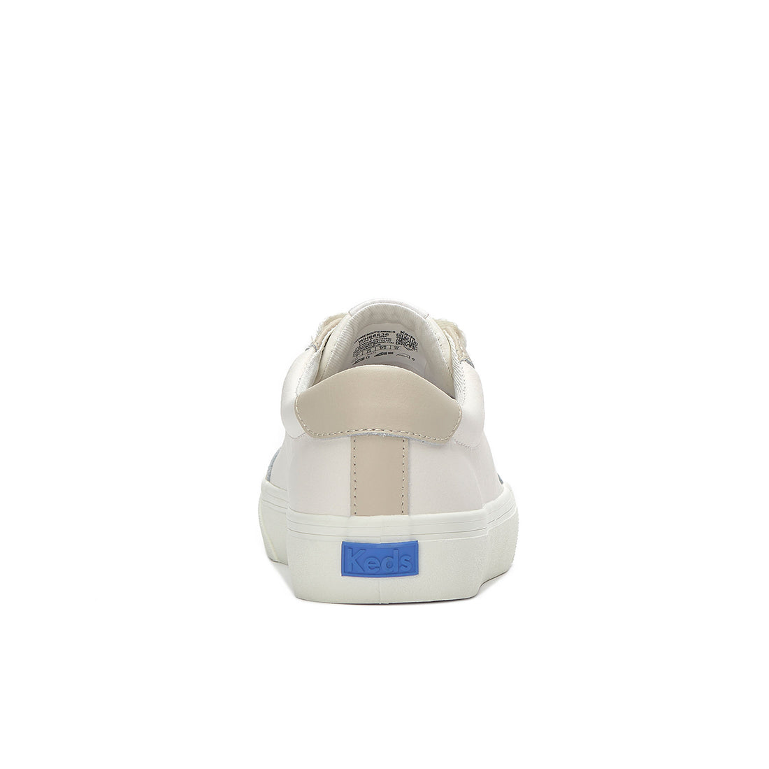 Women's Jump Kick T-Toe Leather Sneaker Snow White/Oatmeal (WH68636-JKTOE6110)