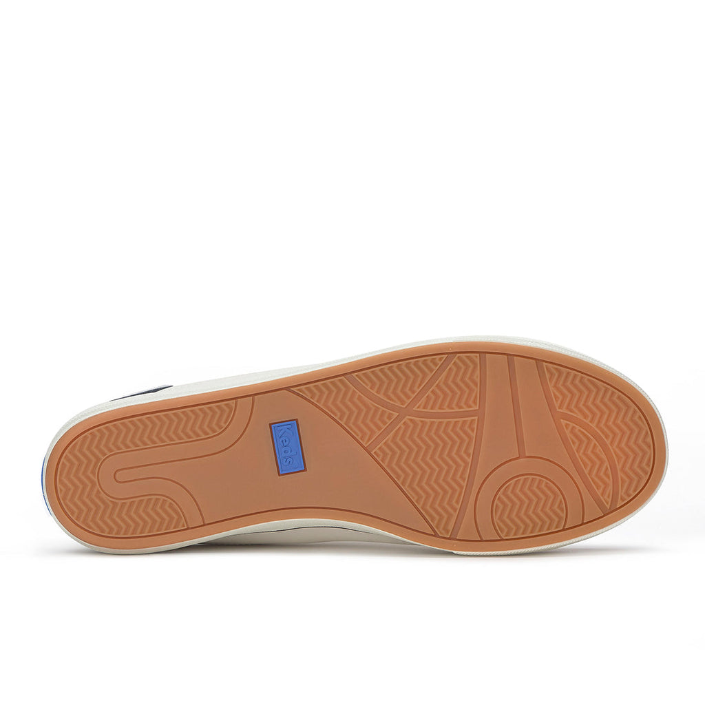 Women's Center III Leather/Suede Sneaker Snow White/Navy (WH68640-C0CNTRIII71100)