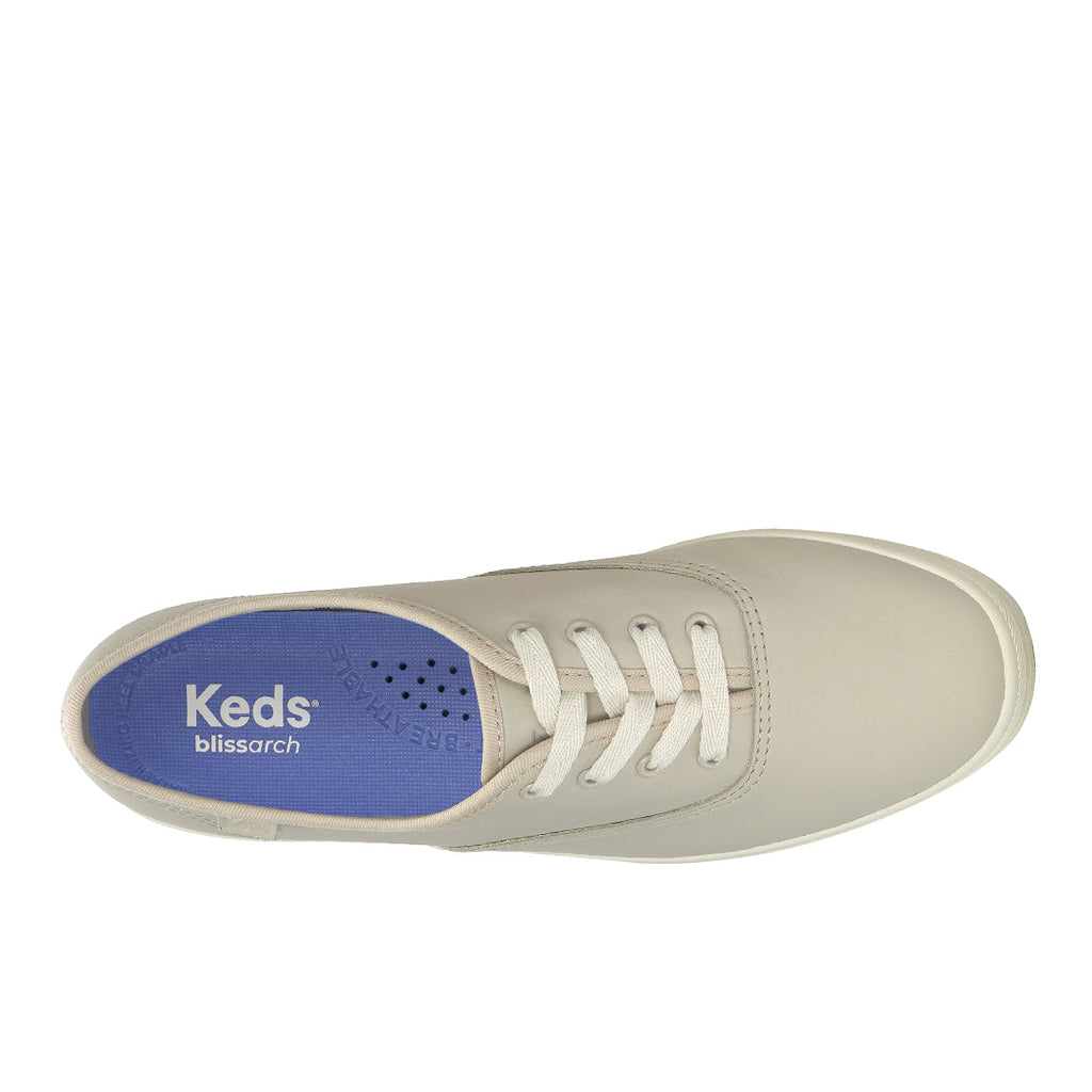 Keds Champion Leather Sneaker Oatmeal (WH68663-CHAMP7A280)