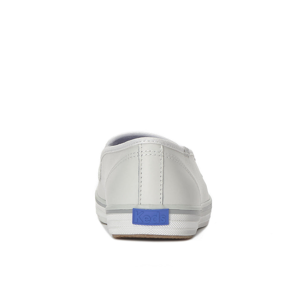 Keds Champion Slip Leather Foxing Stripe Sneaker Snow White (WH68673-CHSLIP7110)