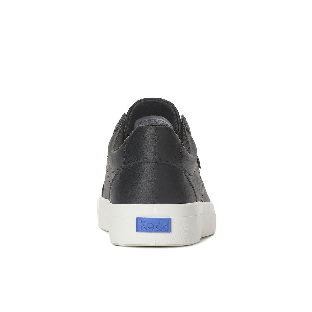 Keds Pursuit Zip Leather Sneaker Black (WH68720-PRZIP6001)