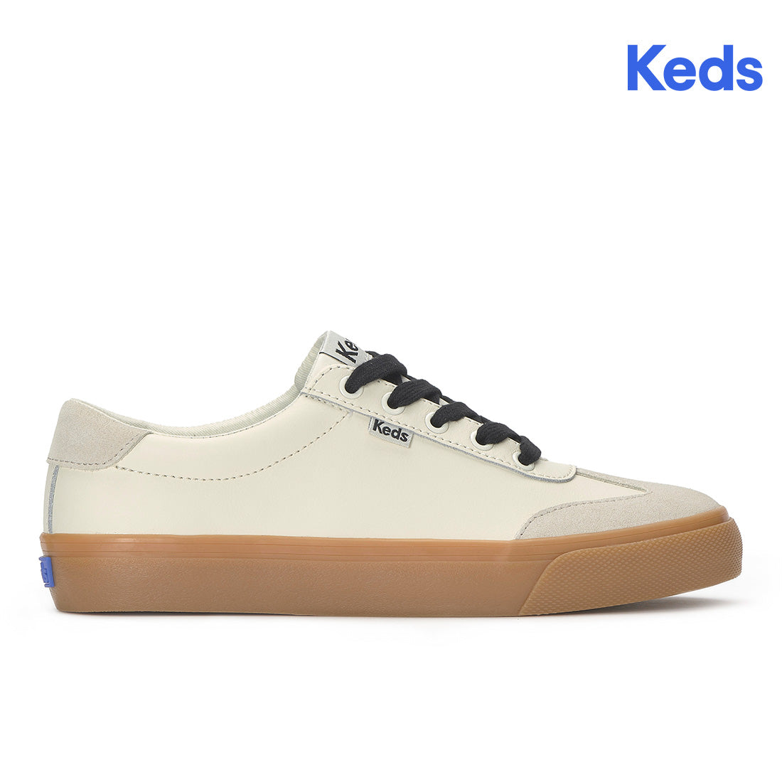 Keds Jump Kick T-Toe Leather/Suede Egret/Oatmeal (WH68724-JKTOE7C280)