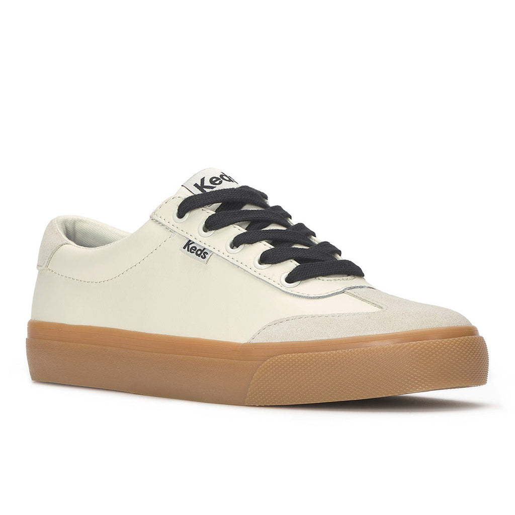 Keds Jump Kick T-Toe Leather/Suede Egret/Oatmeal (WH68724-JKTOE7C280)