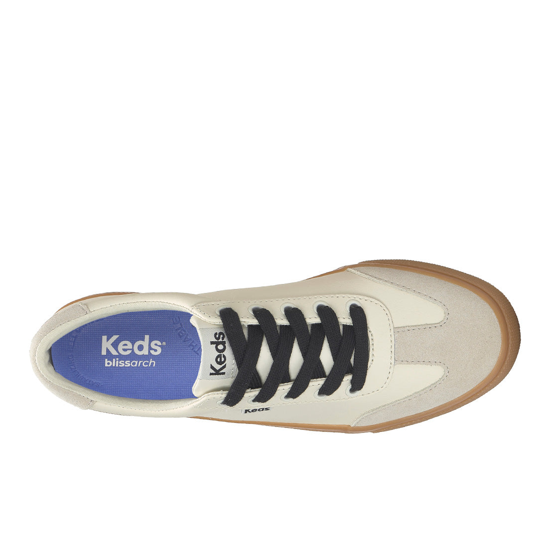 Keds Jump Kick T-Toe Leather/Suede Egret/Oatmeal (WH68724-JKTOE7C280)