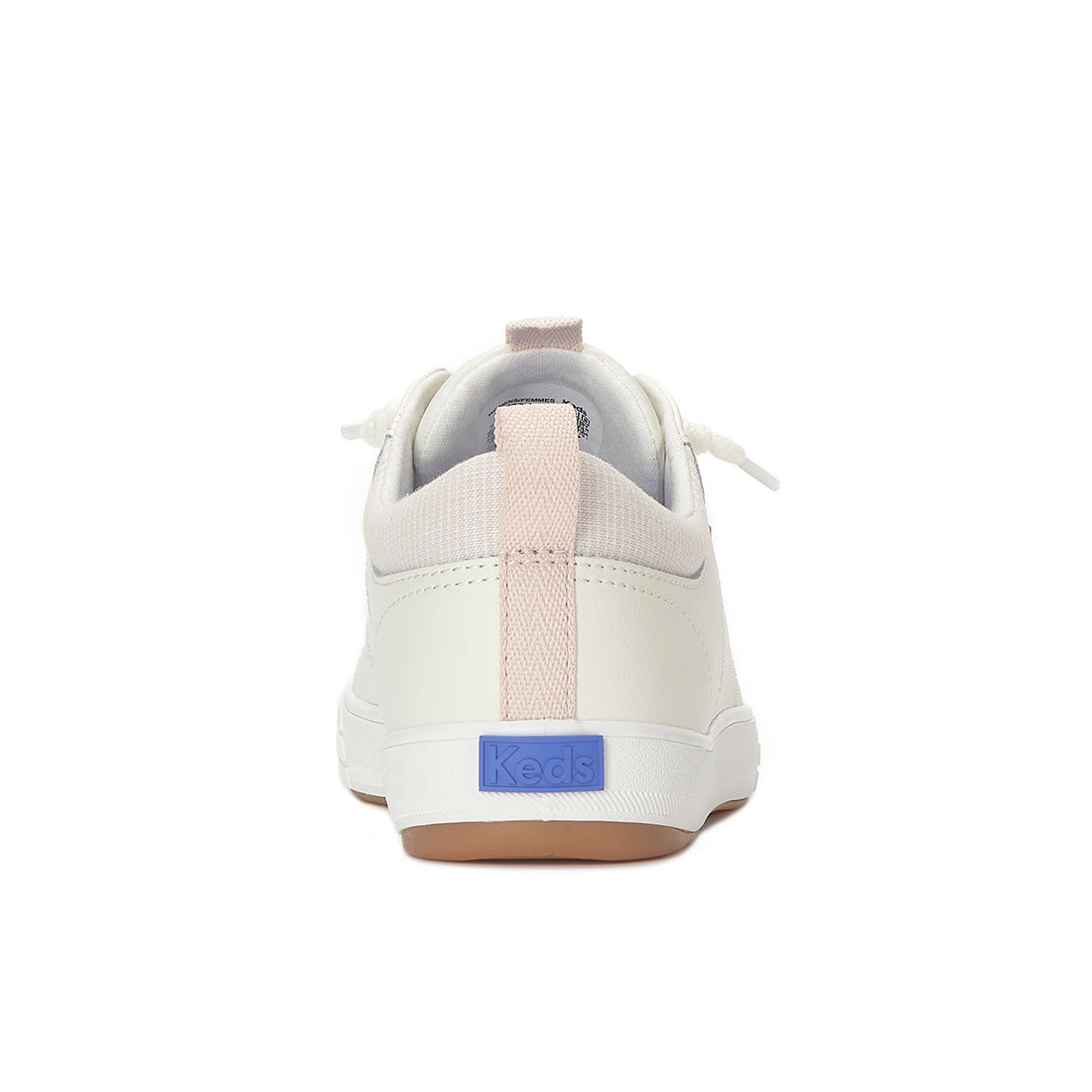 Keds Center III Slip-On Leather Snow White/Beige (WH68740-CNTSLP6110)