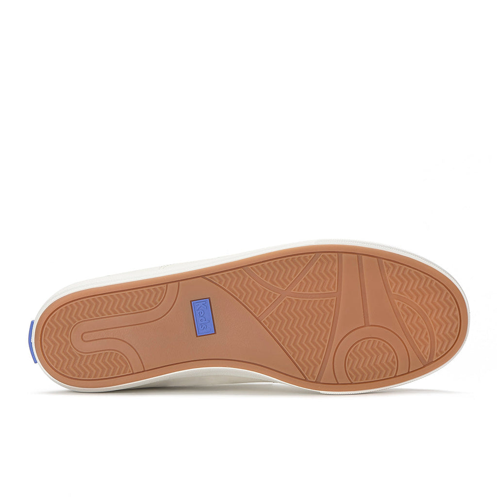 Keds Center III Slip-On Leather Snow White/Beige (WH68740-CNTSLP6110)