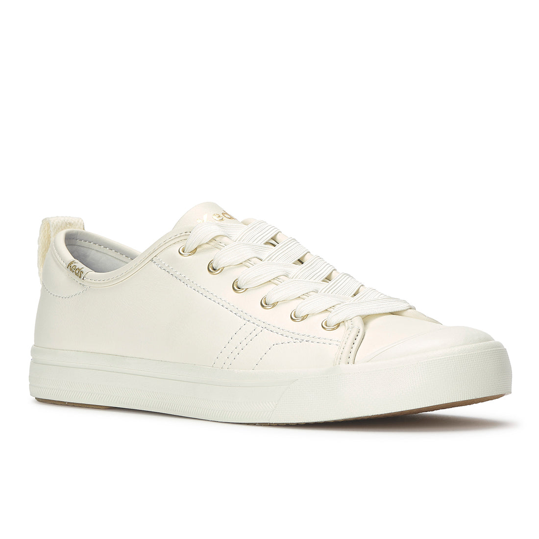Keds Cruise Leather Egret/Gold Sneaker (CRUISE6270 - WH68763)