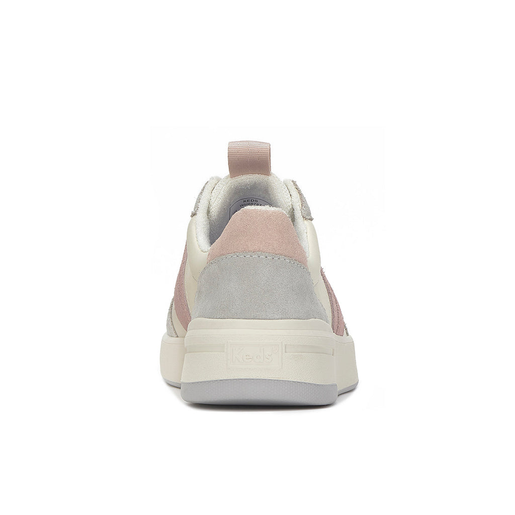Keds The Court II Leather/Suede Egret/Blush/Grey (WH68767-CRTII7271)