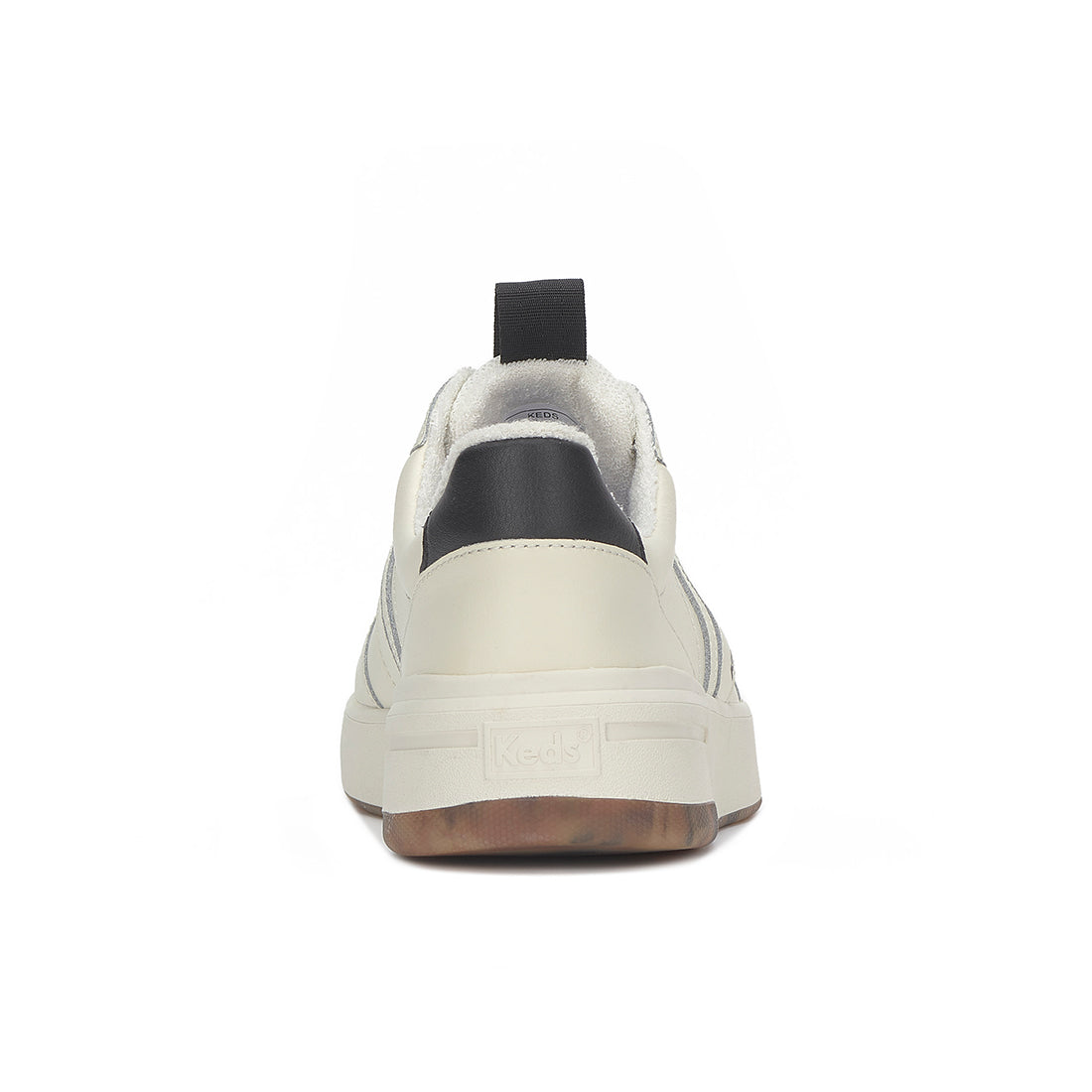 Keds The Court II Leather Pop Outsole Egret/Tan/Black (WH68768-CRTII7B270)
