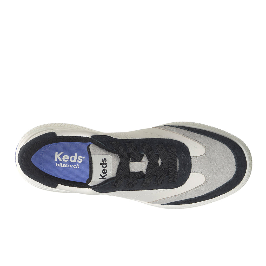 Keds Contest Leather/Suede White/Black (WH68807-CNTST7110)