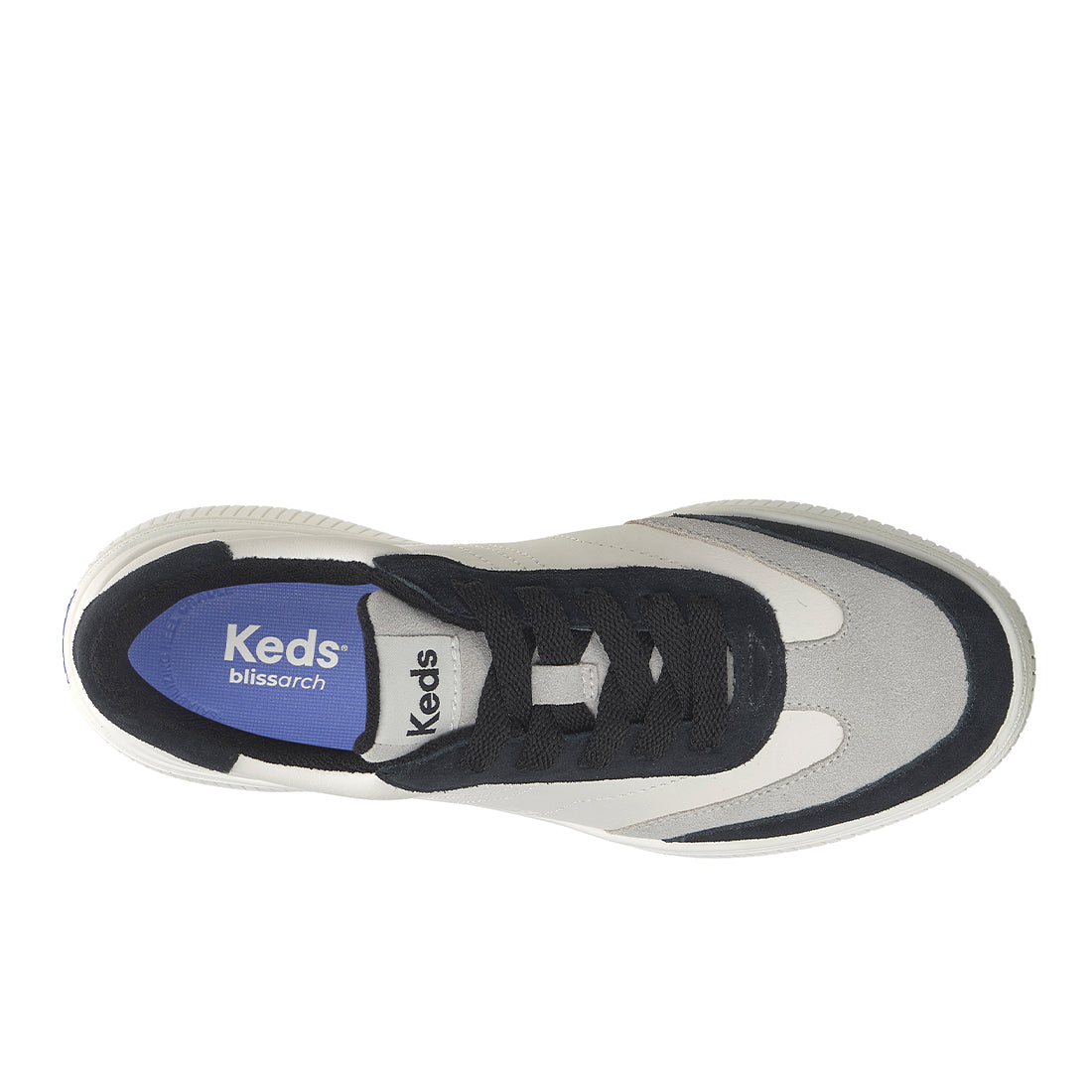 Keds Contest Leather/Suede White/Black (WH68807-CNTST7110)