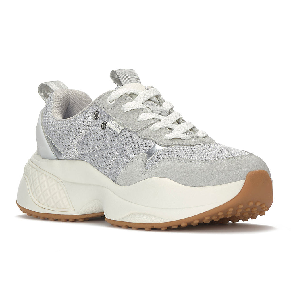 Keds Cross City Trainer Leather/Mesh Grey/Silver (WH68813-CCTRN7061)
