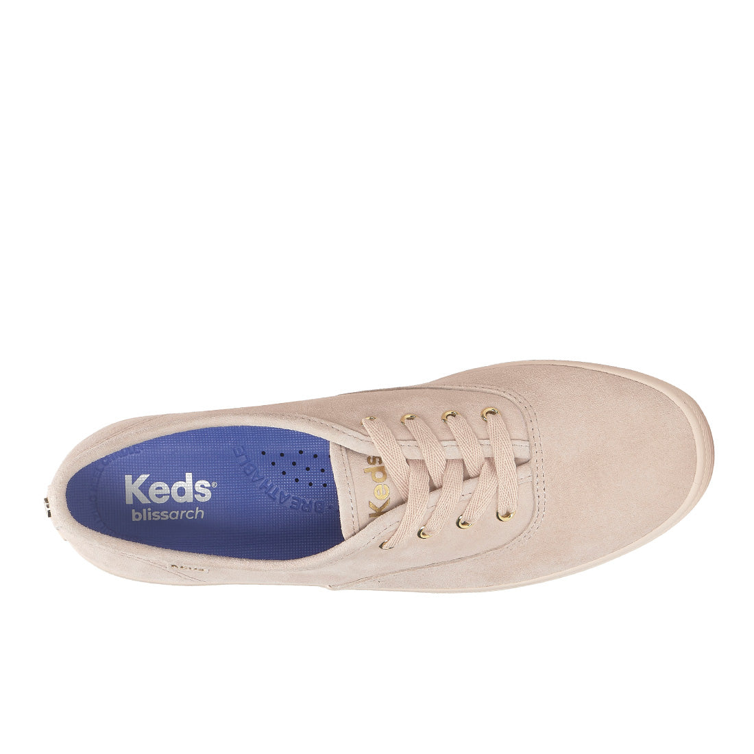 Keds Champion Luxe Suede Sneaker Blush (WH68834-CHAMP8C680)