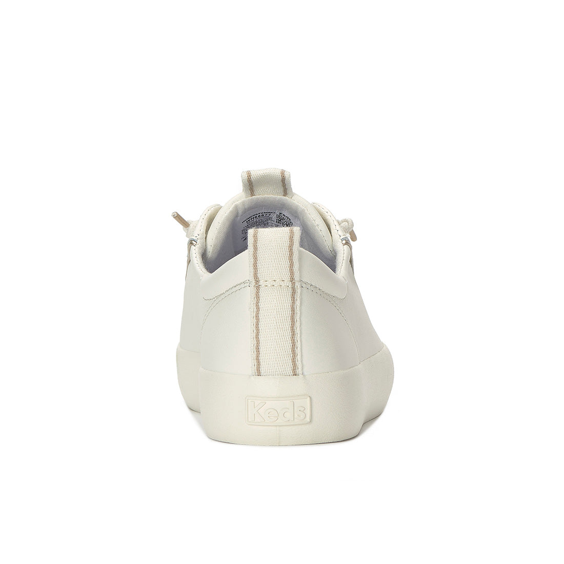 Keds Kickback Premium Leather Pop Binding Egret/Gold (WH68877-KICKBK7A280)
