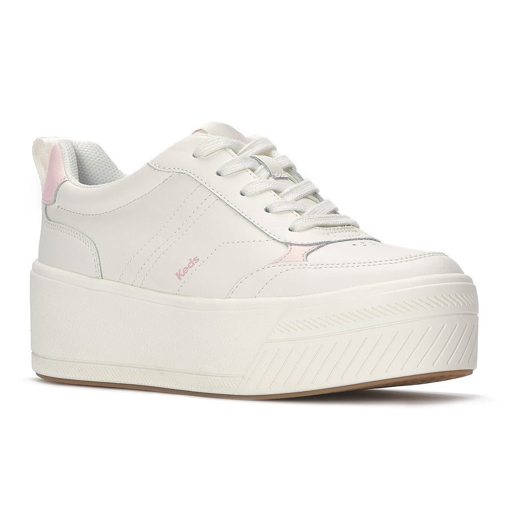 Keds Skyler II Leather Snow White/Light Pink (WH68889-SKYII6111)