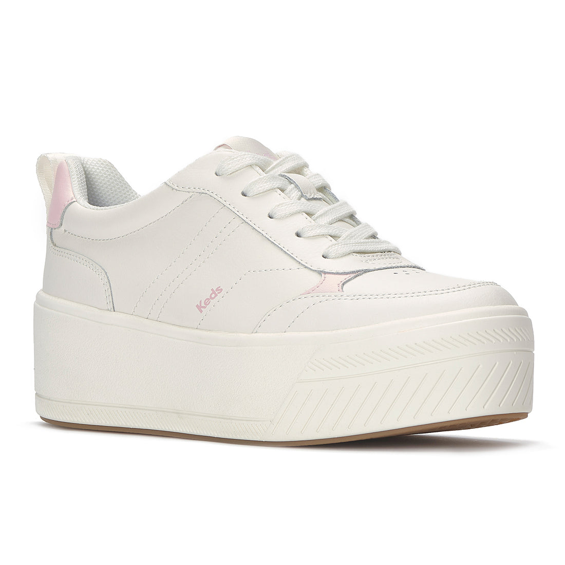 Keds Skyler II Leather Snow White/Light Pink (WH68889-SKYII6111)