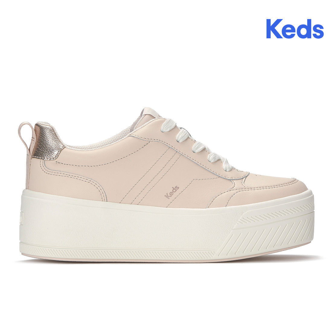 Keds Skyler II Leather Metallic Heel Blush (WH68890-SKYII7A680)