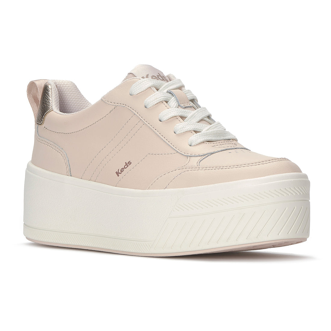 Keds Skyler II Leather Metallic Heel Blush (WH68890-SKYII7A680)