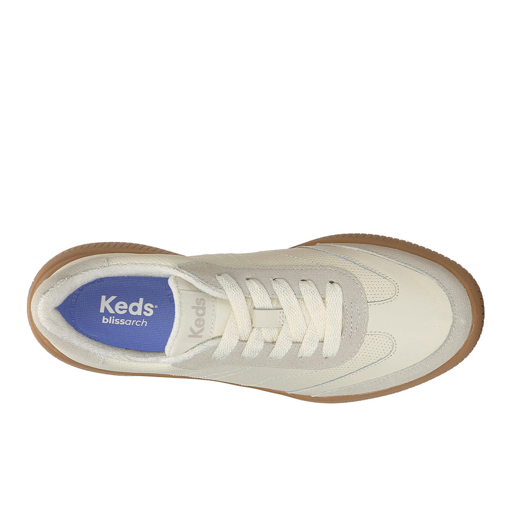 Keds Contest Perf Leather/Suede Egret/Oatmeal (WH68908-CNTST7B280)
