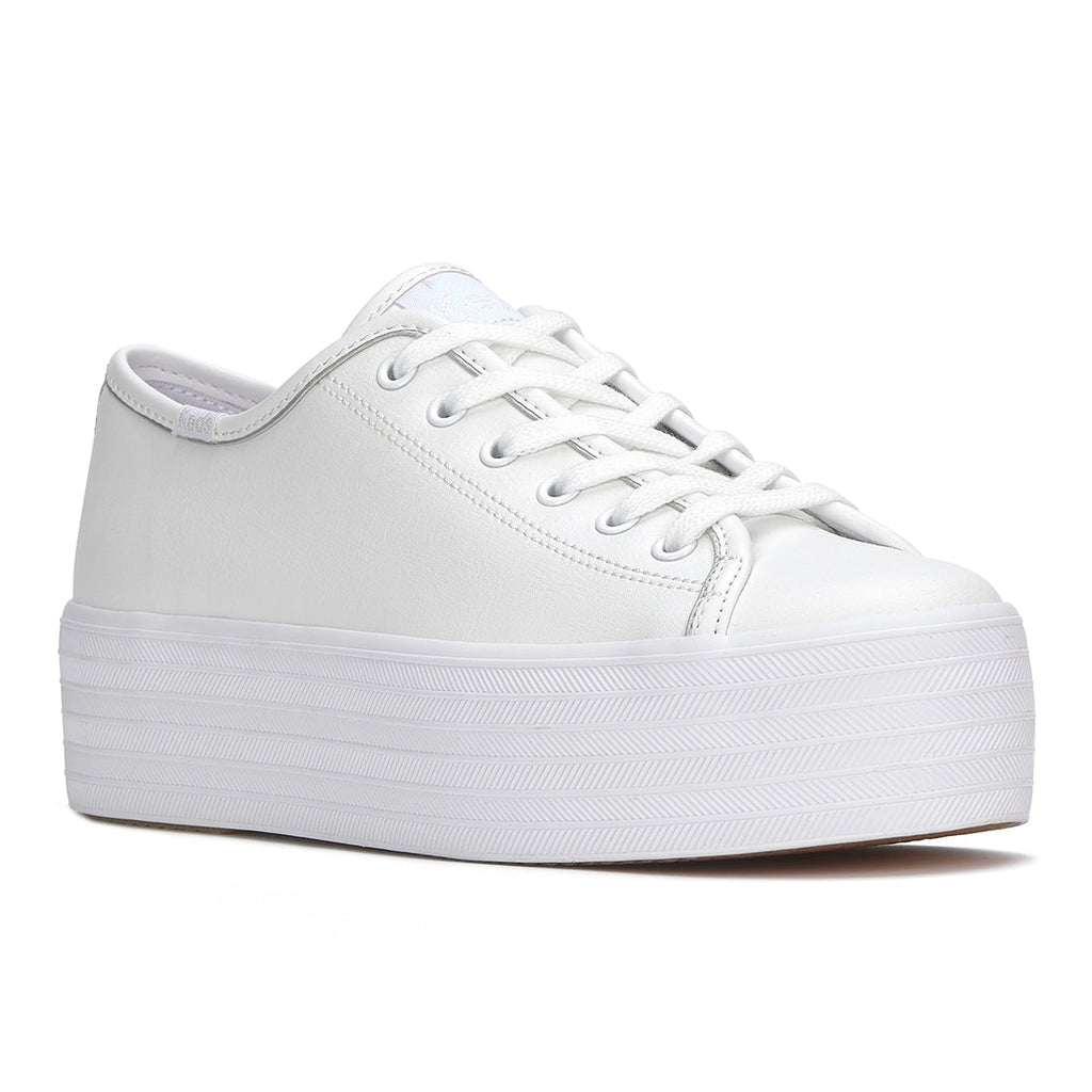 Women's Triple Up Leather Iridescent Binding White/Iridescent (WH68928-C0TRIPUP61120)