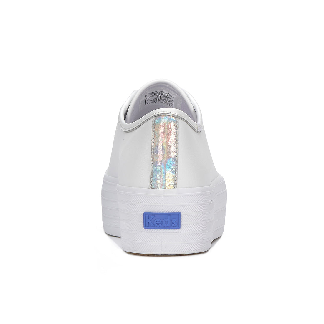 Women's Triple Up Leather Iridescent Binding White/Iridescent (WH68928-C0TRIPUP61120)