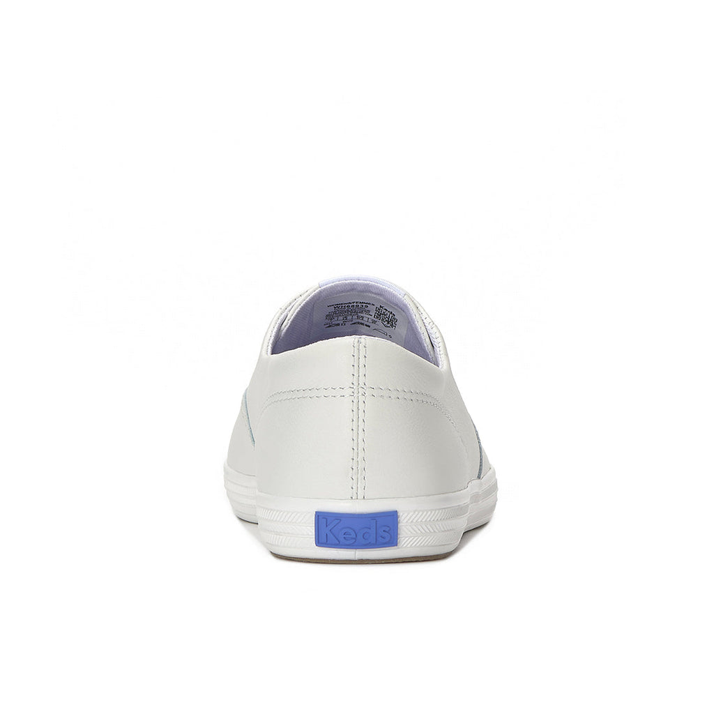 Keds Champion Round Toe Slip Sneaker Leather White (WH68939-RNCVO6110)
