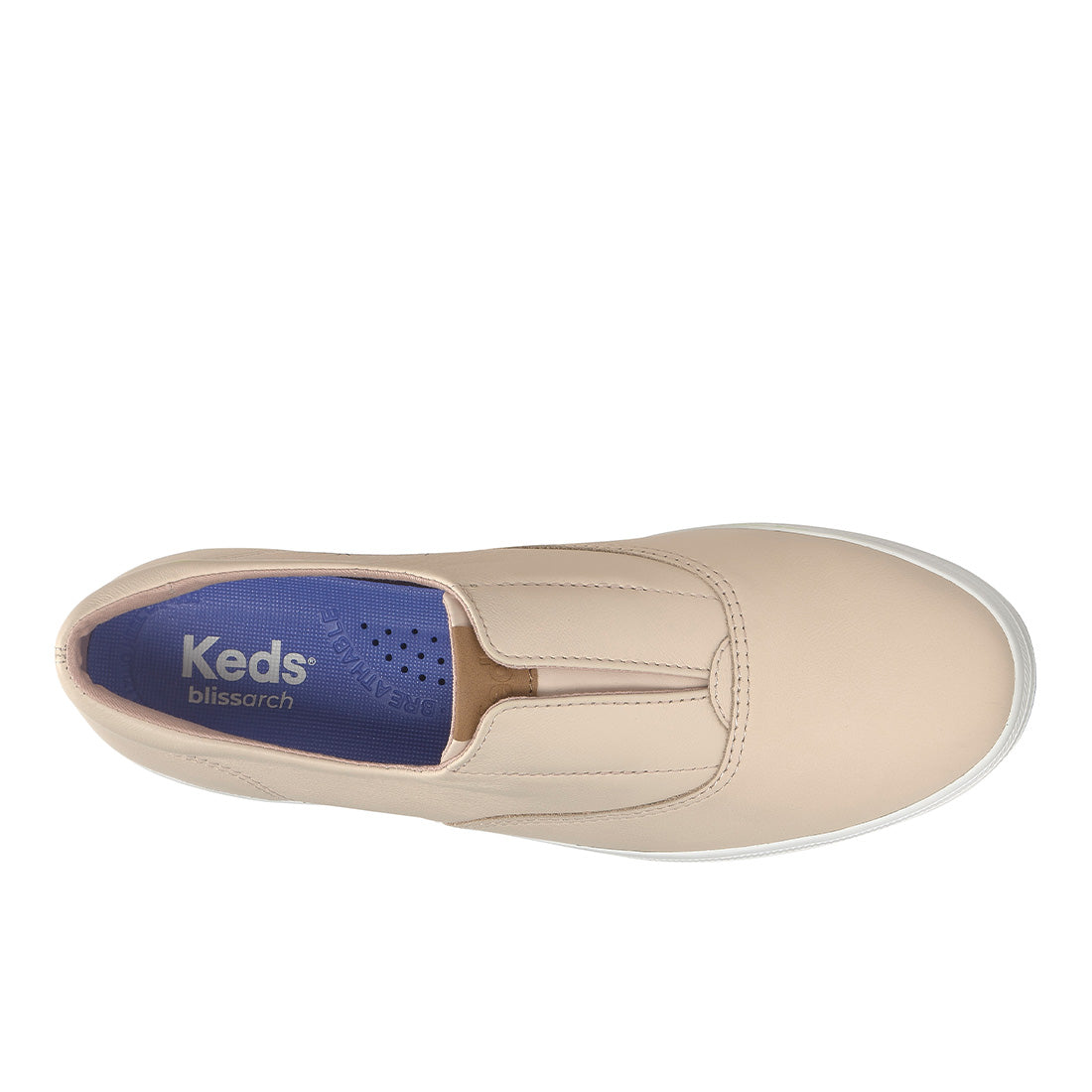 Keds Champion Round Toe Slip Sneaker Leather Peony (WH68972-RNCVO7690)