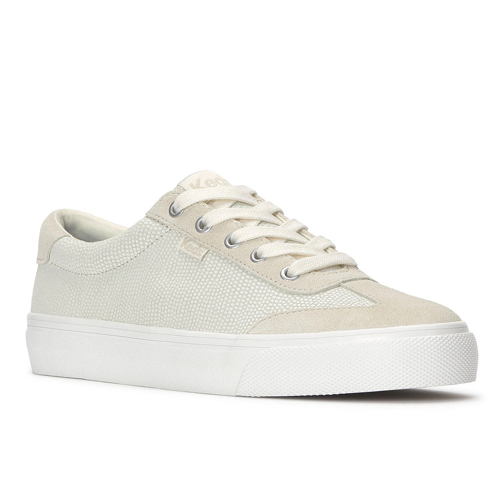 Keds Jump Kick T-Toe Dalmata Leather/Suede Cream/Oatmeal (WH68979-JKTOE8B101)