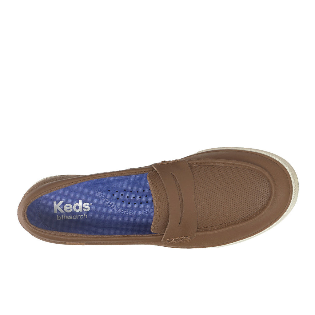 Keds Center III Loafer Leather Cognac (WH68983-CNTLFR6240)