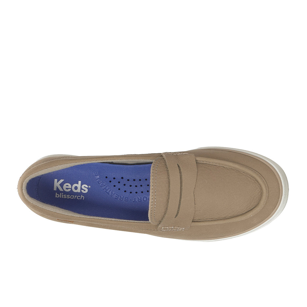 Keds Center III Loafer Leather Taupe (WH68986-CNTLFR6260)