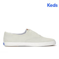 Keds Champion Round Toe Slip Dalmata Sneaker Leather Cream (WH69019-RNCVO8110)